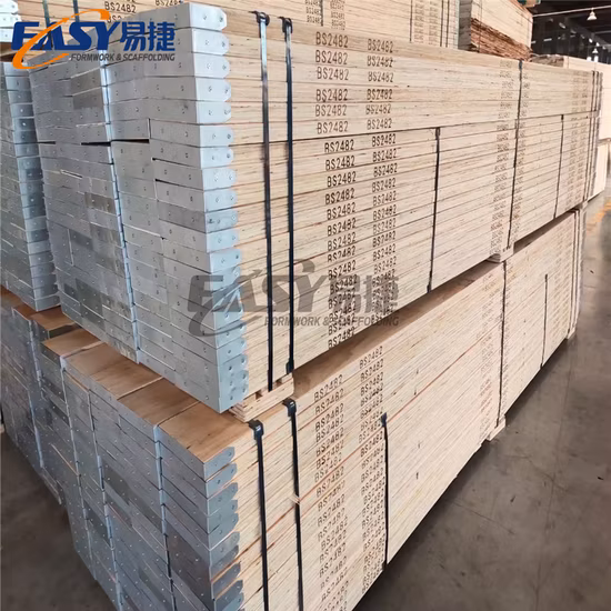 쉬운 비계 Osha BS2482 목재 비계 보드, 엔드 밴드, 나무 보드, LVL 지원 보드
